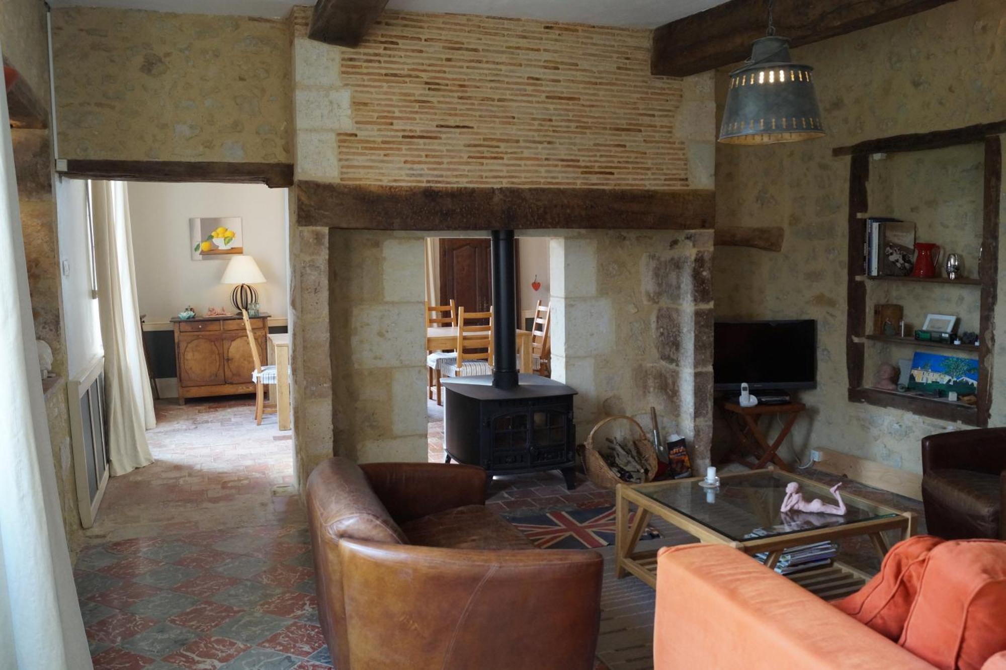 Le Gavachon Bed & Breakfast Leboulin Bagian luar foto
