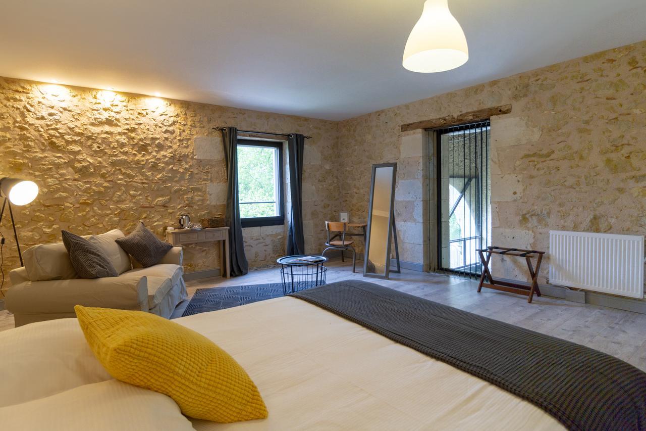 Le Gavachon Bed & Breakfast Leboulin Bagian luar foto