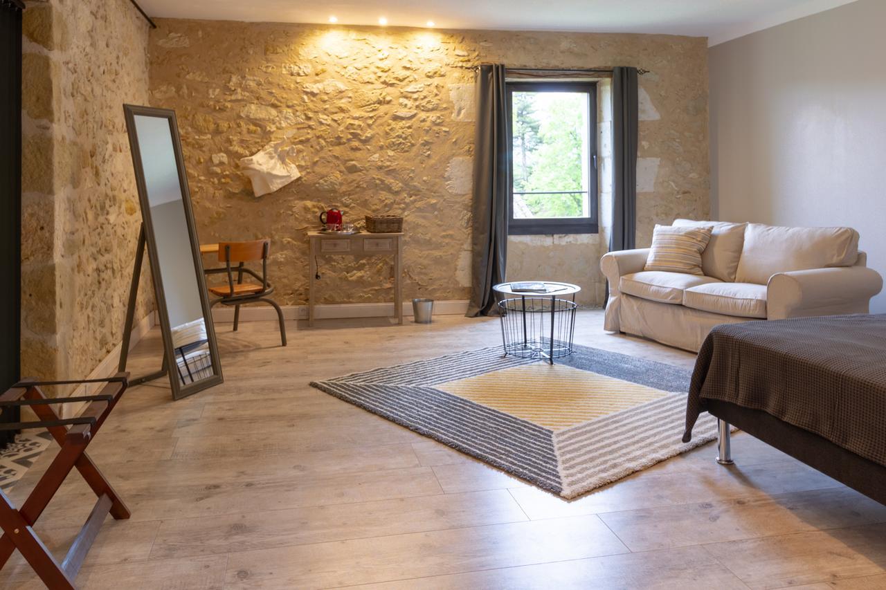Le Gavachon Bed & Breakfast Leboulin Bagian luar foto